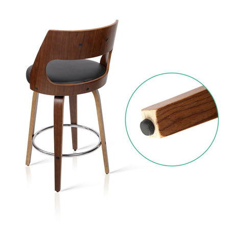 Artiss bar stool base and swivel mechanism detail — Allure Home Collections