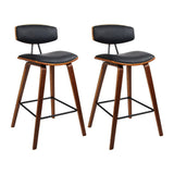 Main Ridge black bar stool in a modern Australian kitchen view 2