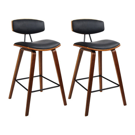 Main Ridge black bar stool in a modern Australian kitchen view 2