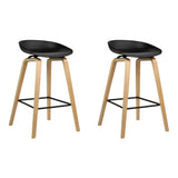 Artiss modern wooden bar stools set of 2 — Allure Home Collections