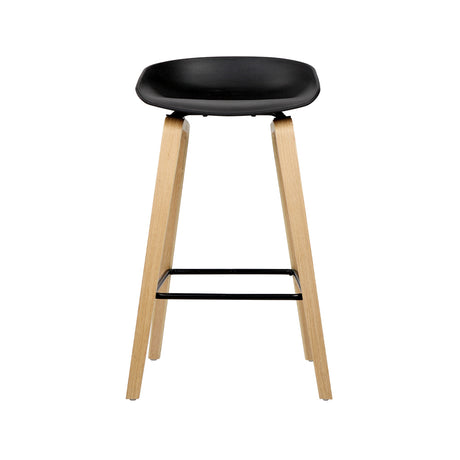 Pair of Artiss wooden bar stools in contemporary kitchen — Allure Home Collections