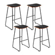 Artiss Porter leather padded bar stools set of 4 inspired by Y stool design — Allure Home Collections