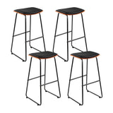 Artiss Porter leather padded bar stools set of 4 inspired by Y stool design — Allure Home Collections