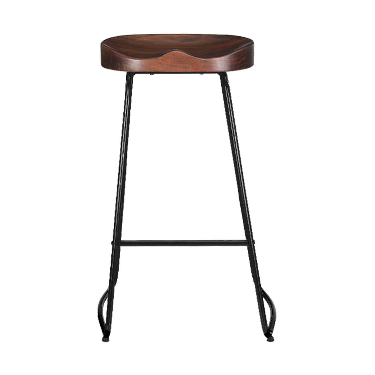 Artiss Vintage Black Tractor Seat Bar Stools