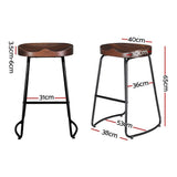 Flinders black bar stool in a modern Australian kitchen view 2