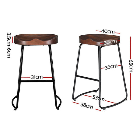 Flinders black bar stool in a modern Australian kitchen view 2