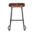 Flinders black bar stool in a modern Australian kitchen view 3