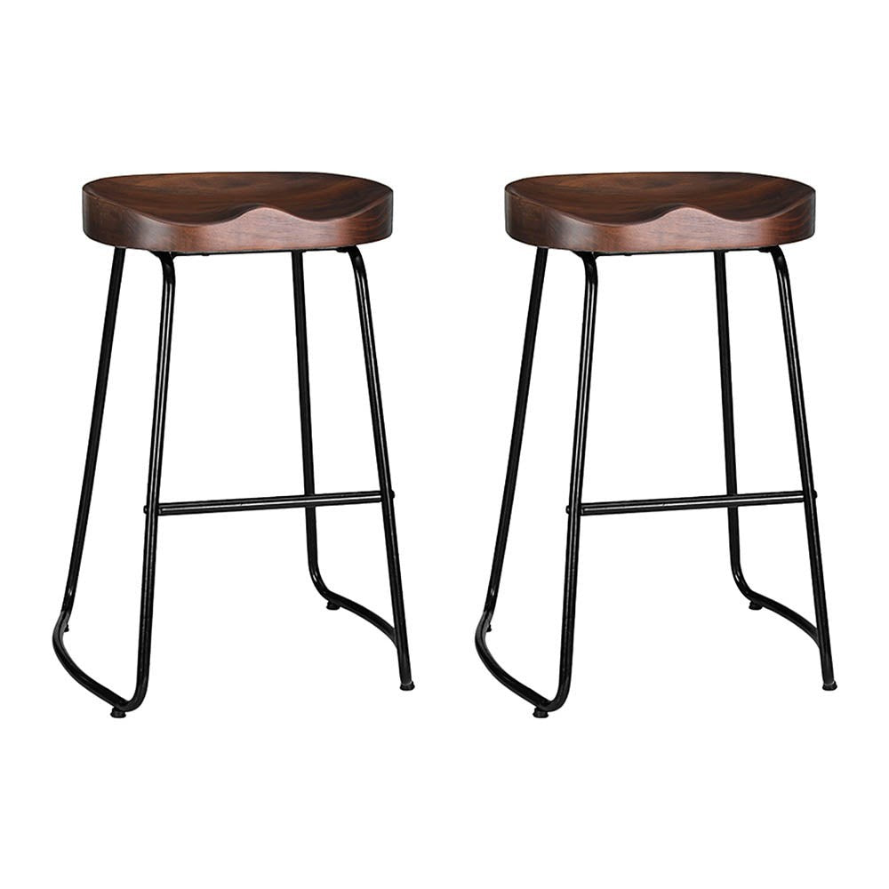 Flinders black bar stool in a modern Australian kitchen view 8