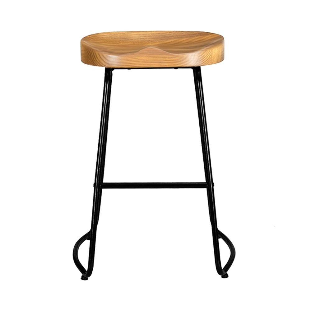Flinders natural bar stool in a modern Australian kitchen view 3