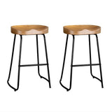 Flinders natural bar stool in a modern Australian kitchen view 8