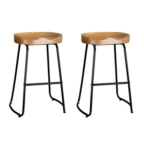 Flinders natural bar stool in a modern Australian kitchen view 8