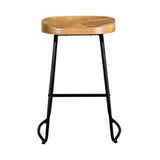 Flinders natural bar stool in a modern Australian kitchen view 3
