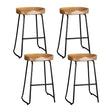 Flinders natural bar stool in a modern Australian kitchen view 8