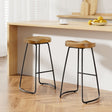 Flinders natural bar stool in a modern Australian kitchen