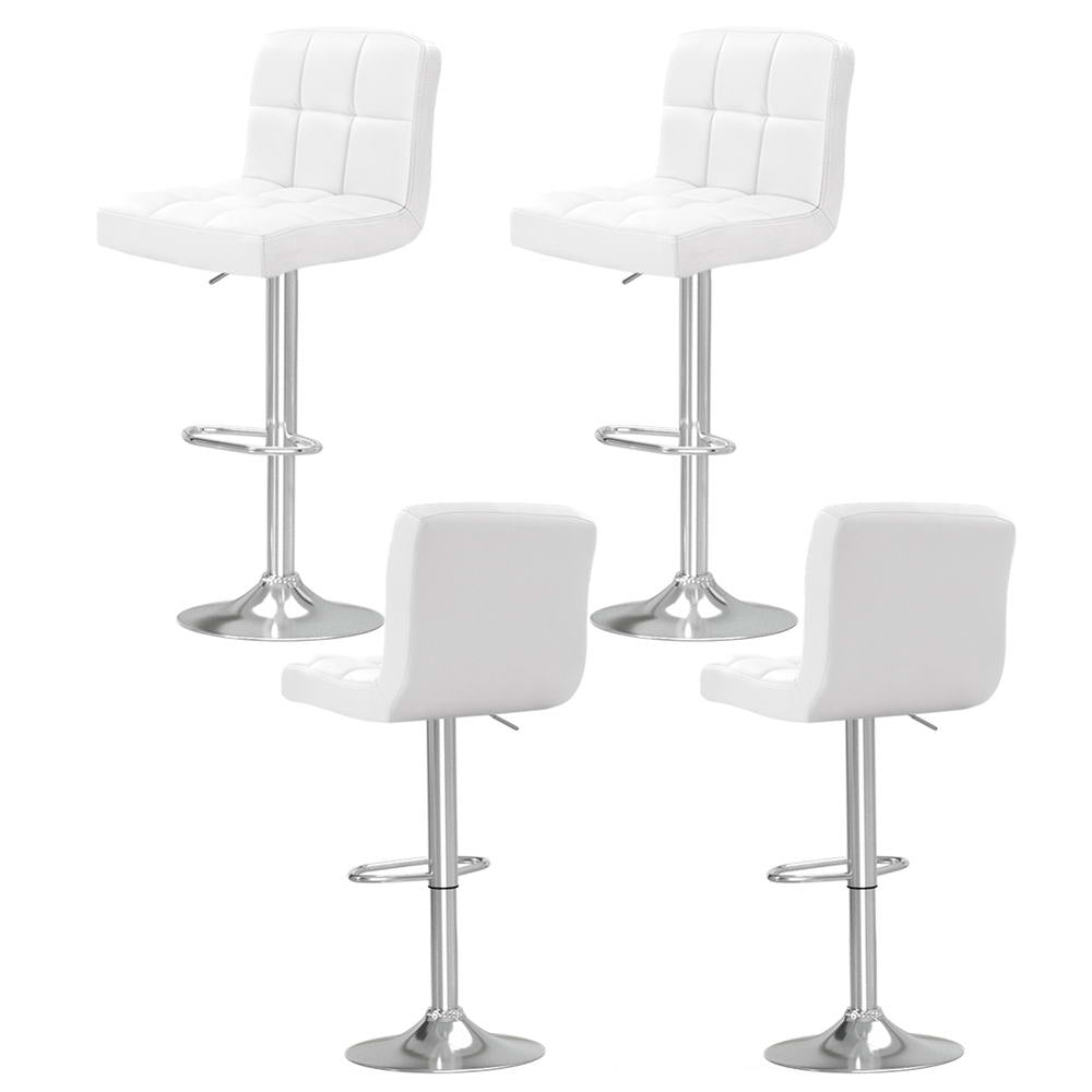 Artiss Noel Leather Gas Lift Bar Stool