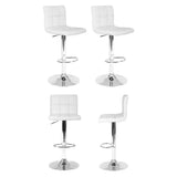 Artiss Noel Leather Gas Lift Bar Stool