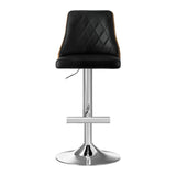 Artiss black bentwood swivel bar stool at kitchen counter — Allure Home Collections