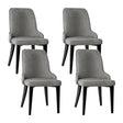 Artiss Domus Grey Linen Dining Chairs — Set of 4 — Allure Home Collections