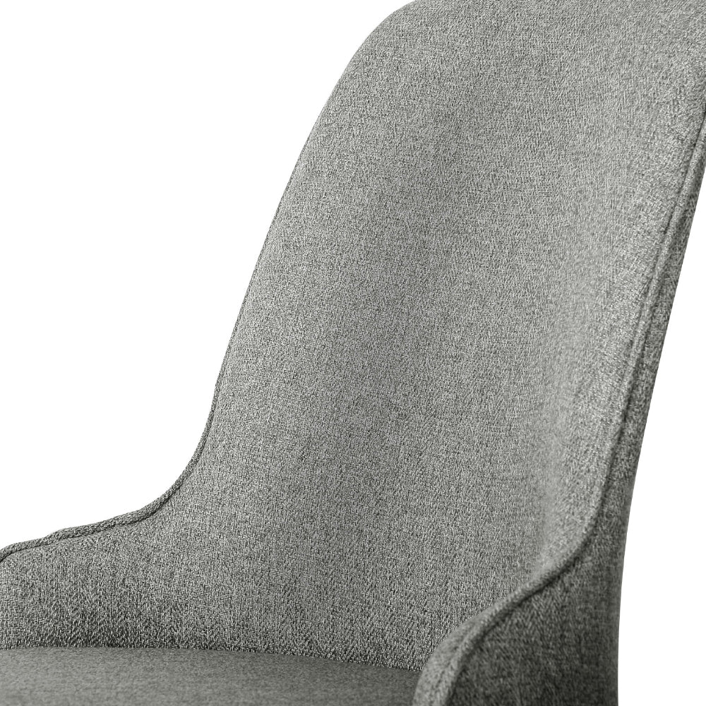 Artiss Domus Grey Linen Dining Chairs — Set of 4 — Allure Home Collections