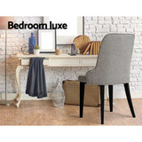 Artiss Domus Grey Linen Dining Chairs — Set of 4 — Allure Home Collections