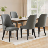 Artiss Domus Grey Linen Dining Chairs — Set of 4 — Allure Home Collections