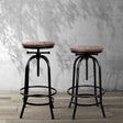 Cape Schanck black bar stool in a modern Australian kitchen view 7