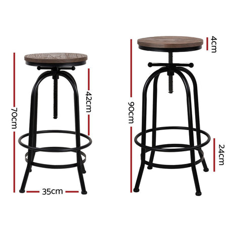 Cape Schanck black bar stool in a modern Australian kitchen view 2