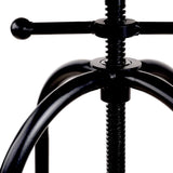 Artiss adjustable wood bar stool elm seat close-up — Allure Home Collections
