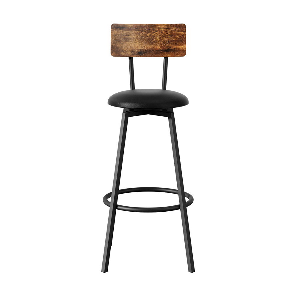 Artiss Industrial Bar Stools Set of 4