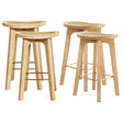 Artiss bamboo rattan bar stools set of 4 for kitchen counter — Allure Home Collections