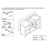 Pearson Baby Changing Table with Drawers, White