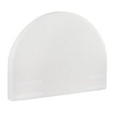 Jindabyne Boucle Headboard, Curved, Queen, White