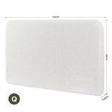 Thredbo Boucle Headboard, Queen, White