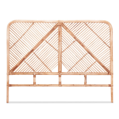 Berridale Rattan Bed Head, Pine Double image 4