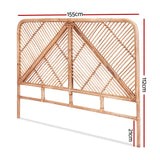 Munyang Rattan Bed Head, Pine Queen