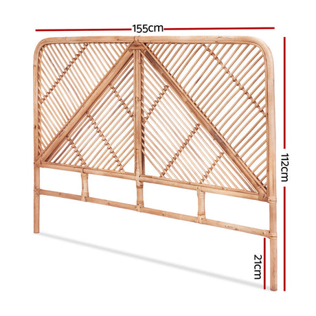 Munyang Rattan Bed Head, Pine Queen