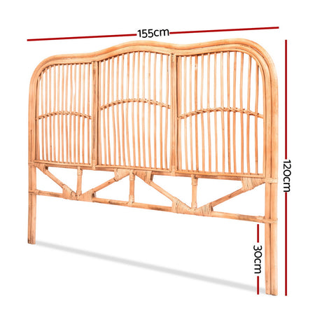Diggers Creek Rattan Bed Head, Pine Queen