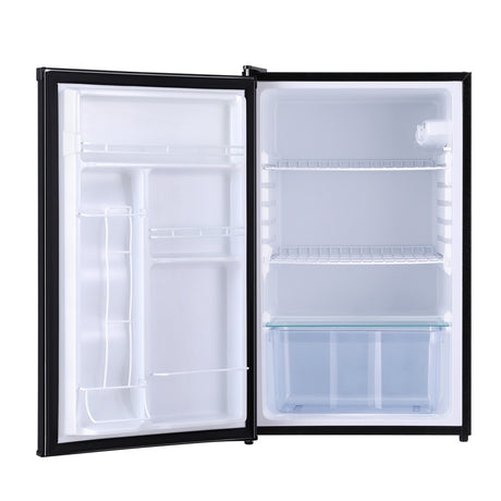Temperature control dial with six adjustable levels inside the fridge
