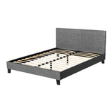 Como Queen Bed Frame, Grey