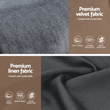 Rozelle Gas Lift Bed, Velvet, view 6