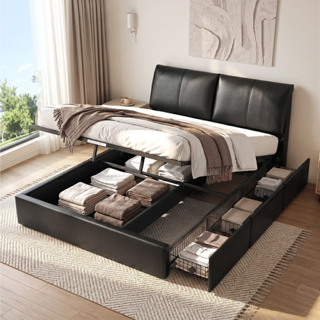 Bologna Gas Lift Bed Frame