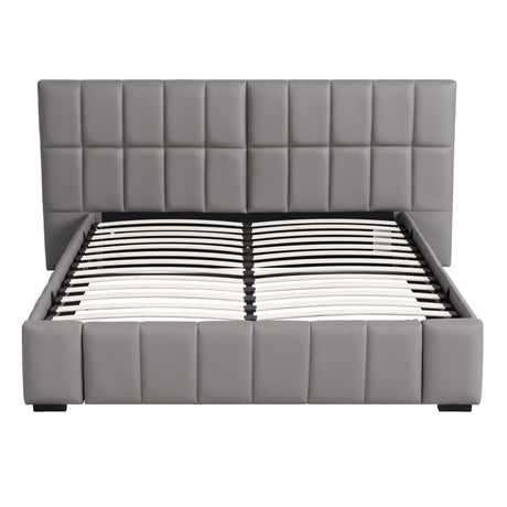 Ravenna Queen Gas Lift Bed Frame, Grey
