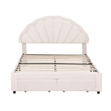 Piacenza Double Storage Bed Frame, White