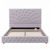 Verona Double Bed Frame, Grey
