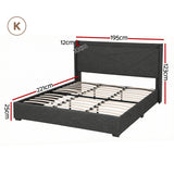 Padua Gas Lift Bed Frame