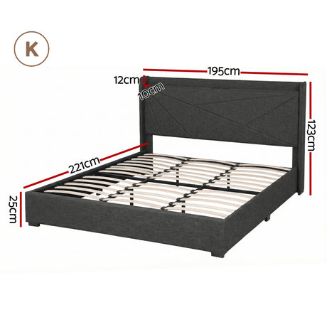 Padua Gas Lift Bed Frame