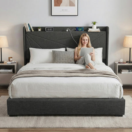 Padua Gas Lift Bed Frame