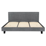 Artiss NEO bed frame styled in contemporary bedroom — Allure Home Collections