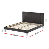 Artiss RAVI Queen Size LED Bed Frame