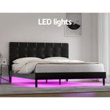 Artiss RAVI Queen Size LED Bed Frame
